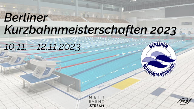 Berliner Kurzbahnmeisterschaften 2023 Logo