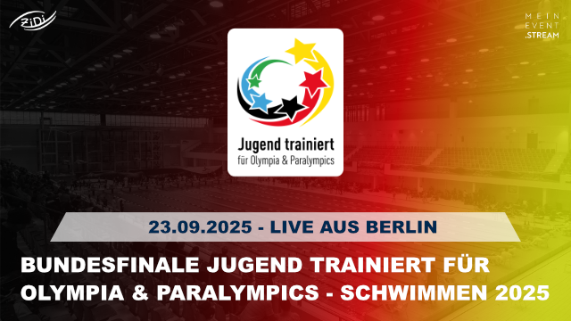 Bundesfinale Jugend trainiert für Olympia & Paralympics 2025 Logo