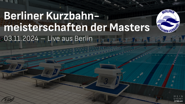 Berliner Kurzbahnmeisterschaften der Masters Logo