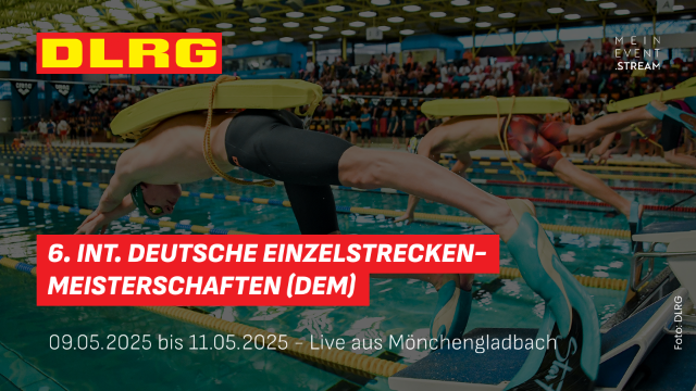 6. Int. Deutsche Einzelstrecken-Meisterschaften Logo