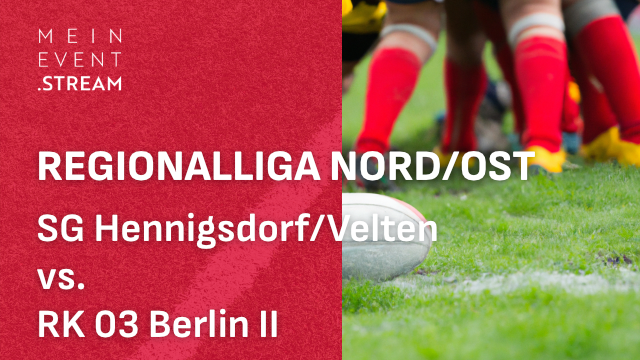 Regionalliga Nord/Ost: SG Hennigsdorf/Velten vs. RK 03 Berlin II Logo