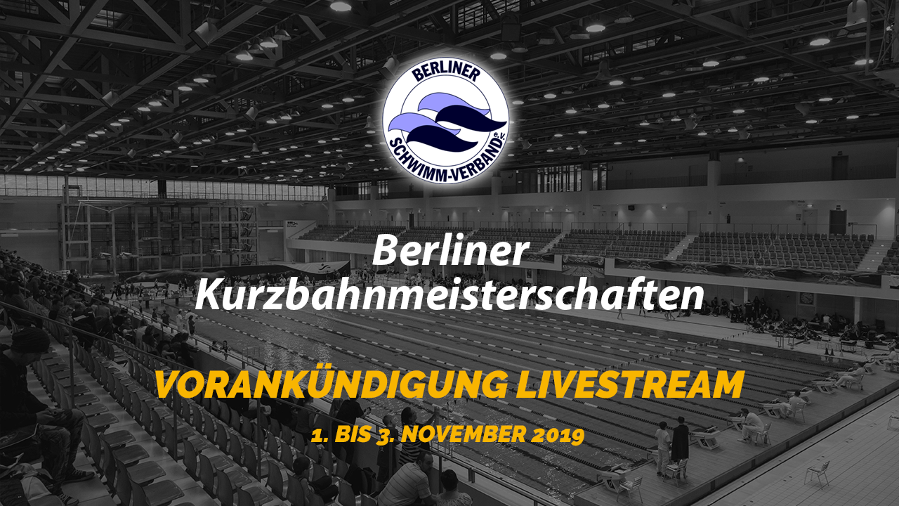 Berliner Kurzbahnmeisterschaften 2019 Logo
