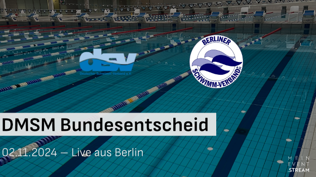 27. Deutscher Mannschaftswettbewerb Schwimmen der Masters (DMSM) Logo