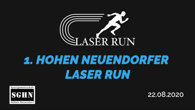 1. Hohen Neuendorfer LaserRun 2020 Logo