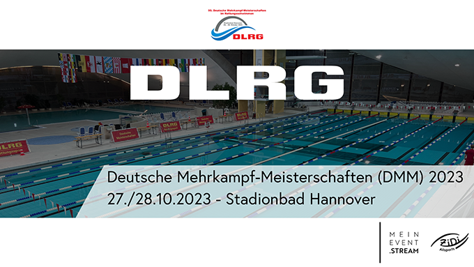 50. Deutsche Mehrkampf-Meisterschaften im Rettungsschwimmen Logo