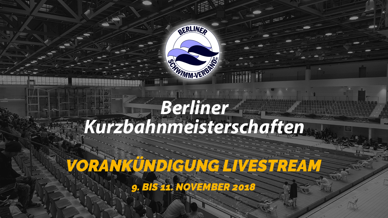 Berliner Kurzbahnmeisterschaften 2018 Logo