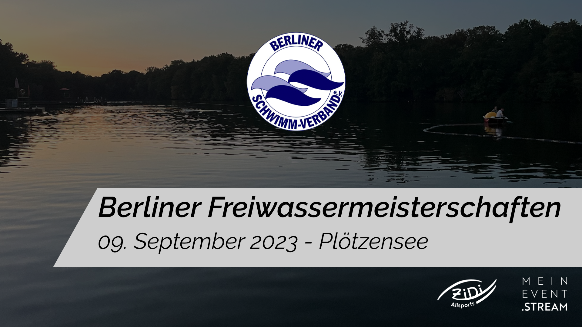 Berliner Freiwassermeisterschaften 2023 Logo