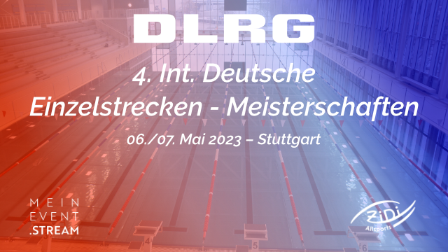 4. Deutsche Einzelstrecken-Meisterschaften im Rettungsschwimmen Logo